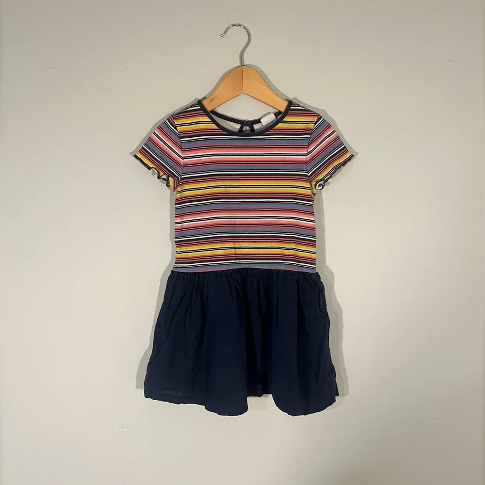 $14 ADD ON Baby Gap combo twofer Striped Dress Navy Skirt‎ zara Janie and jack